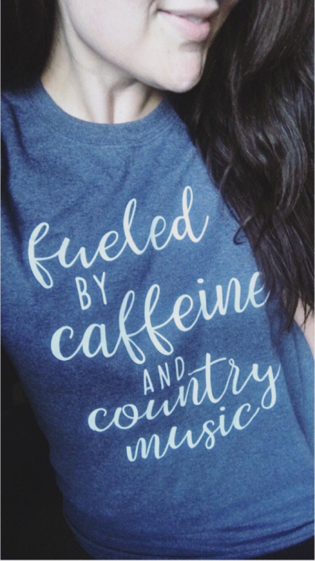Fueled by caffeine and country music Etsy.de