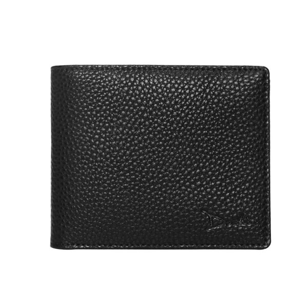 Classic Bifold Pebbled Vegan Wallet