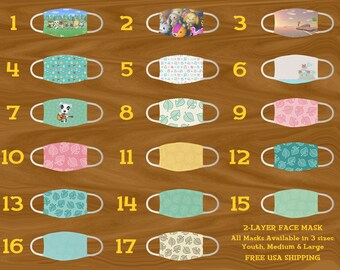 Download Animal Crossing Mask Etsy