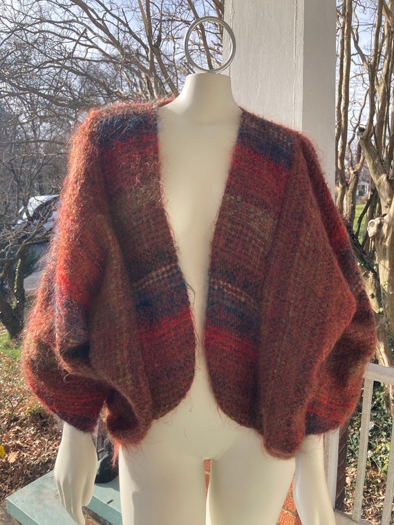Handknit Cocoon Cardigan