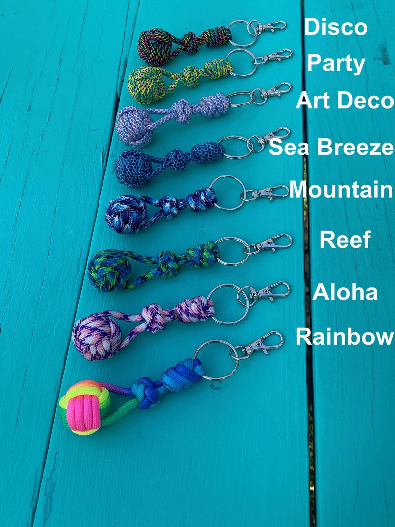 Nautical Knot Keychain Etsy