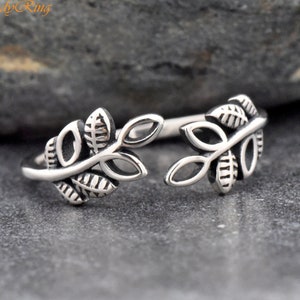 Leaf thumb ring discount