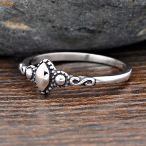 Silver Oval Dots Ring - Etsy Silver Oval Dots Ring - Etsy