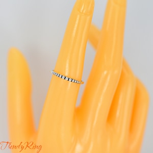 Silver Ring Large Sterling Silver 925 Bali Style Ring - Women's Wide Band, Sizes 5-12, 22mm Width (Sac Silver) Silver Rings Bulk - Foto 3