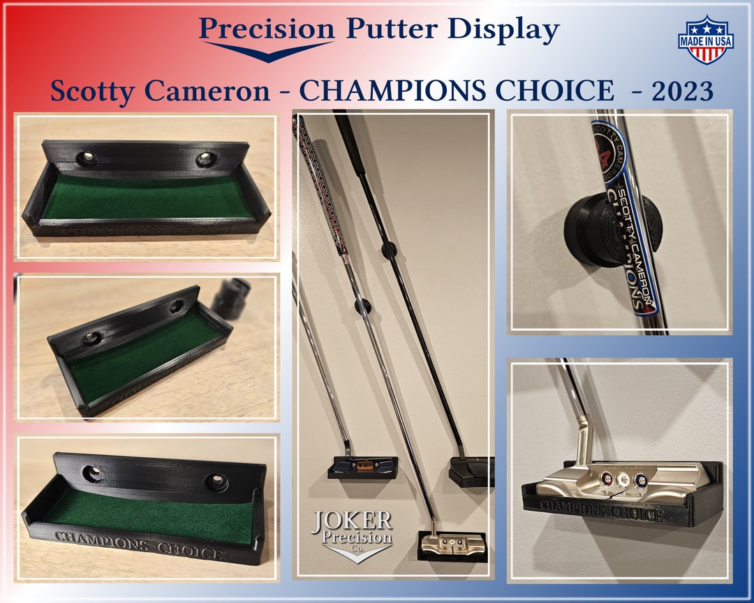 CHAMPIONS CHOICE 2023 Scotty Cameron Wall Mount Golf Club Putter 