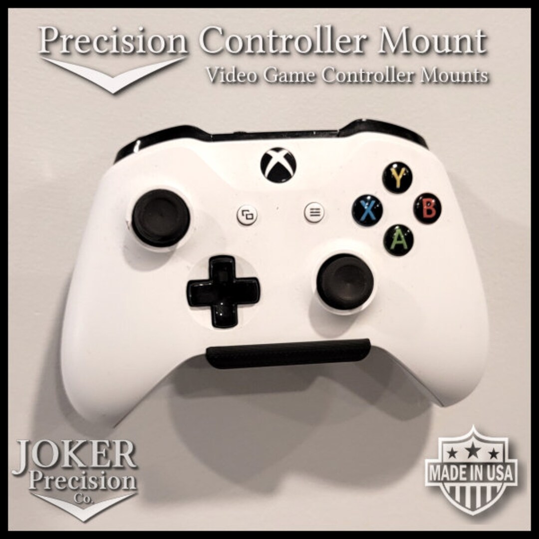 Video Game Controller Holder, Wall Mount Display Organizer Xbox