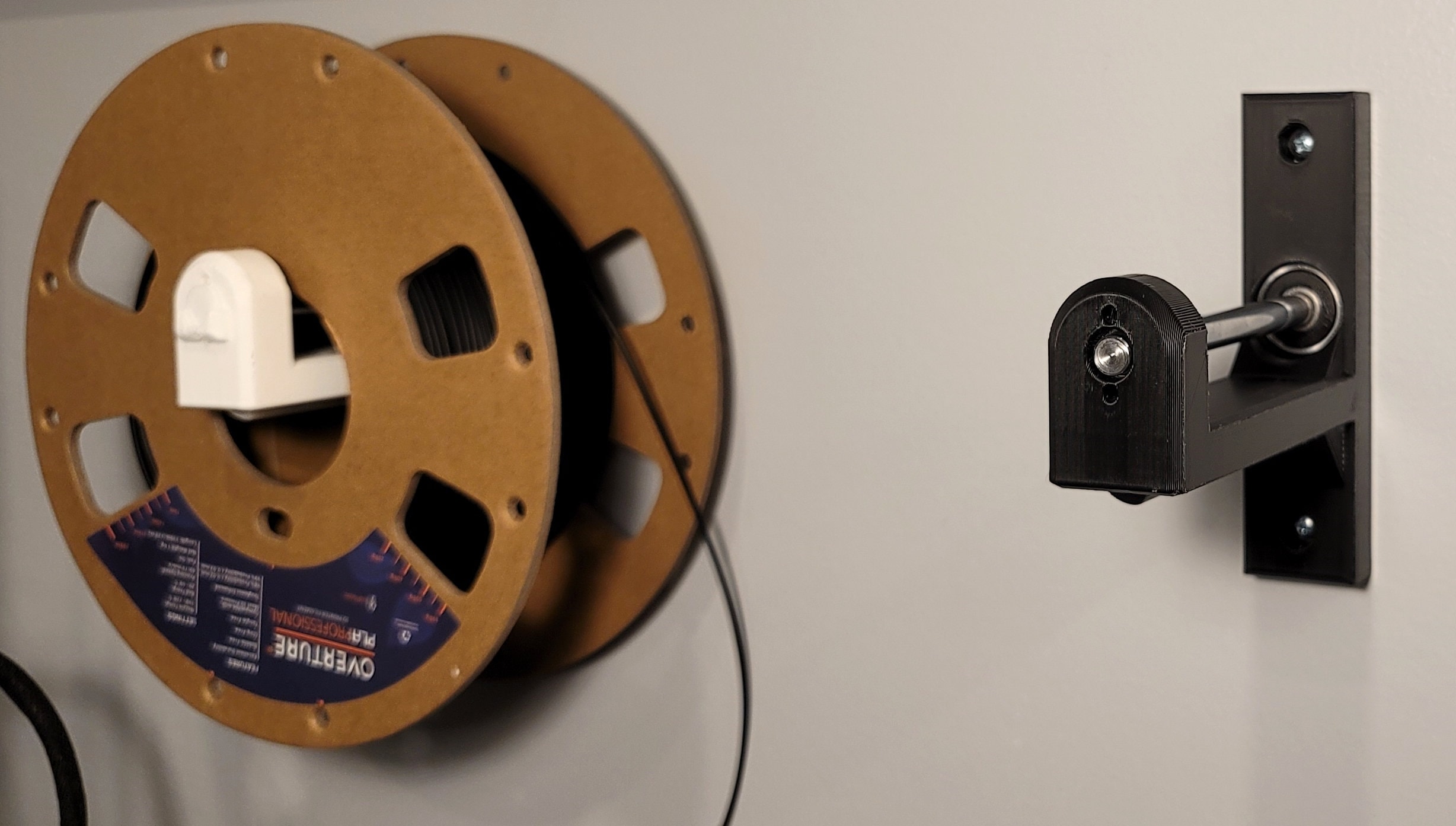 Roll Spool Frame 3D Printer Filament Spool Roll Wall Mount Hanger 72mm Spool Width - Etsy