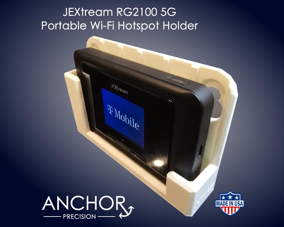 Jextream RG2100 5G Portable Wi-fi Hotspot Modem Wall / Window Holder - Etsy