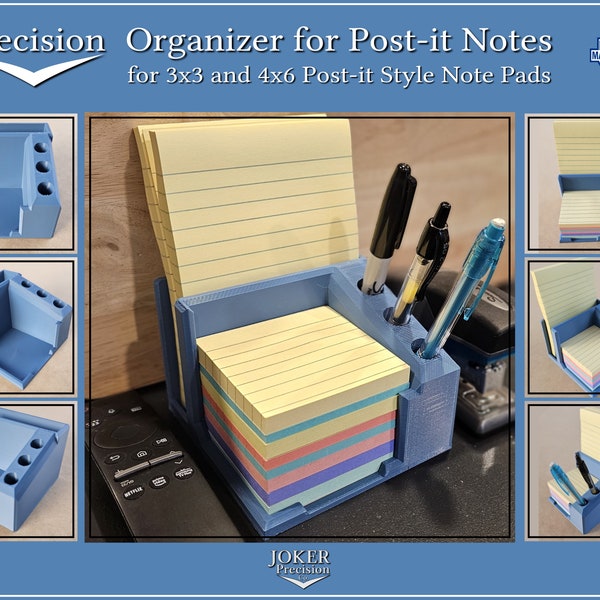 3x3 Post It Note Holder Etsy