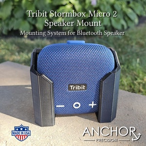 Tribit Stormbox Micro (2) Drop In | Dopasowanie cierne | System montażu głośników Bluetooth