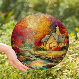 Thomas Kinkade Stained Glass - Etsy