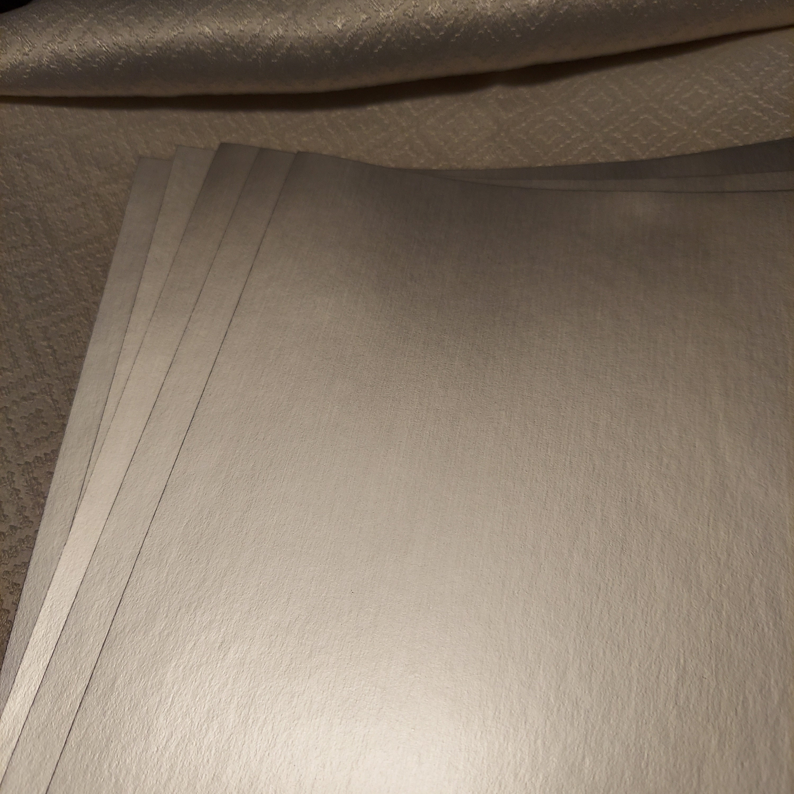 Foil Cardstock Silver Aluminum Argent Etsy