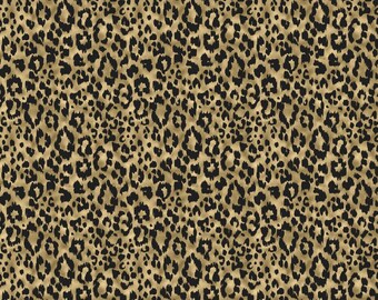 gold and black leopard patterned vinyl
