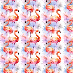 Vinyle à motif flamant rose