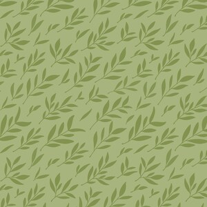 secret garden leaves patterned vinyl