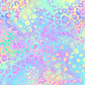 pastel leopard 05 gemusterte Vinyl