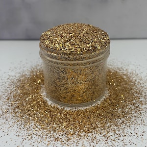 Mix di glitter in poliestere personalizzato sabbiato