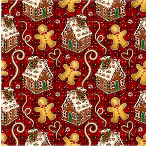Lebkuchen gemusterte Vinyl