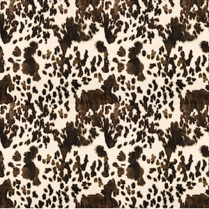 Cowhide small patterned vinyl