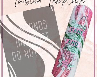 hogg 20 skinny straight twisted tumbler wrap SVG cut file