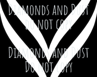 hogg 20 skinny straight Angel wings tumbler wrap SVG cut file