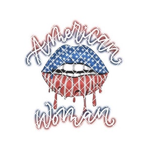 Amerikanische Frauenlippen digitaler Download
