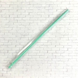30cm wiederverwendbarer Mintfarbener Strohhalm