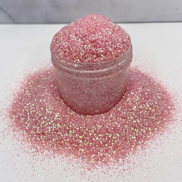 Chic pink custom polyester glitter mix