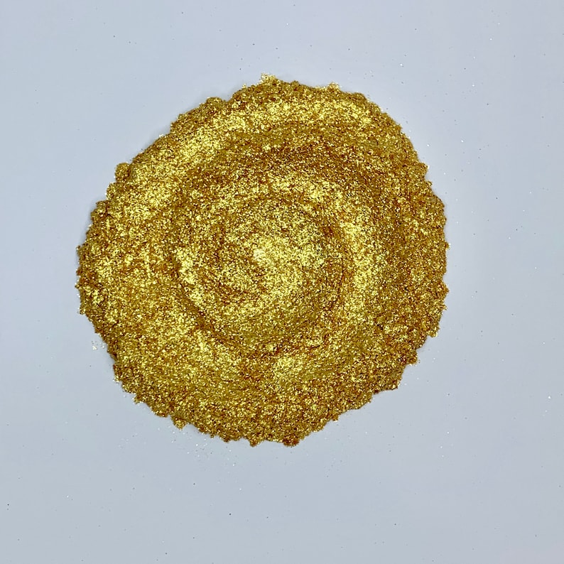 Gold Color Letters Example Using Luster Dust Luster Dust Gilded - Etsy