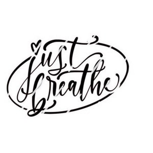 Just breathe SVG cut file