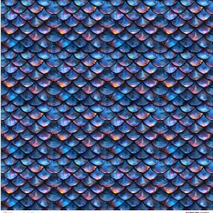 Midnight Scales gemusterte Vinyl