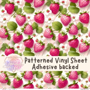 Light Berries gemusterte Vinyl
