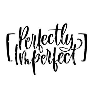 perfekt unperfekte Handlettering SVG