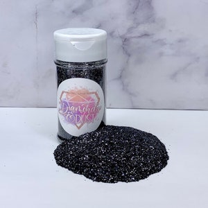Mélange personnalisé formel de paillettes noires