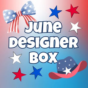 Caja de diseño de junio