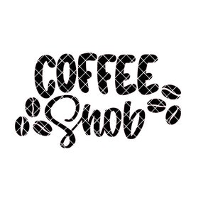 Coffee Snob with offset digital downlaod