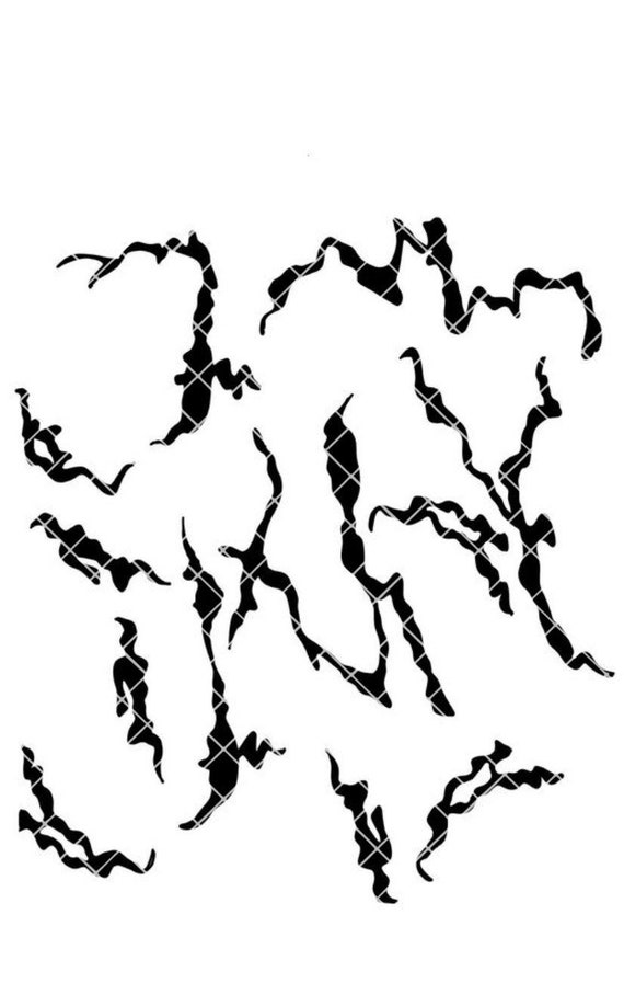 Marble Veins SVG Etsy