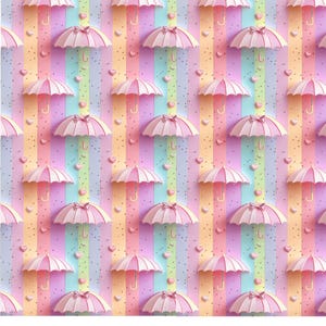Regenschirme gemusterte Vinyl