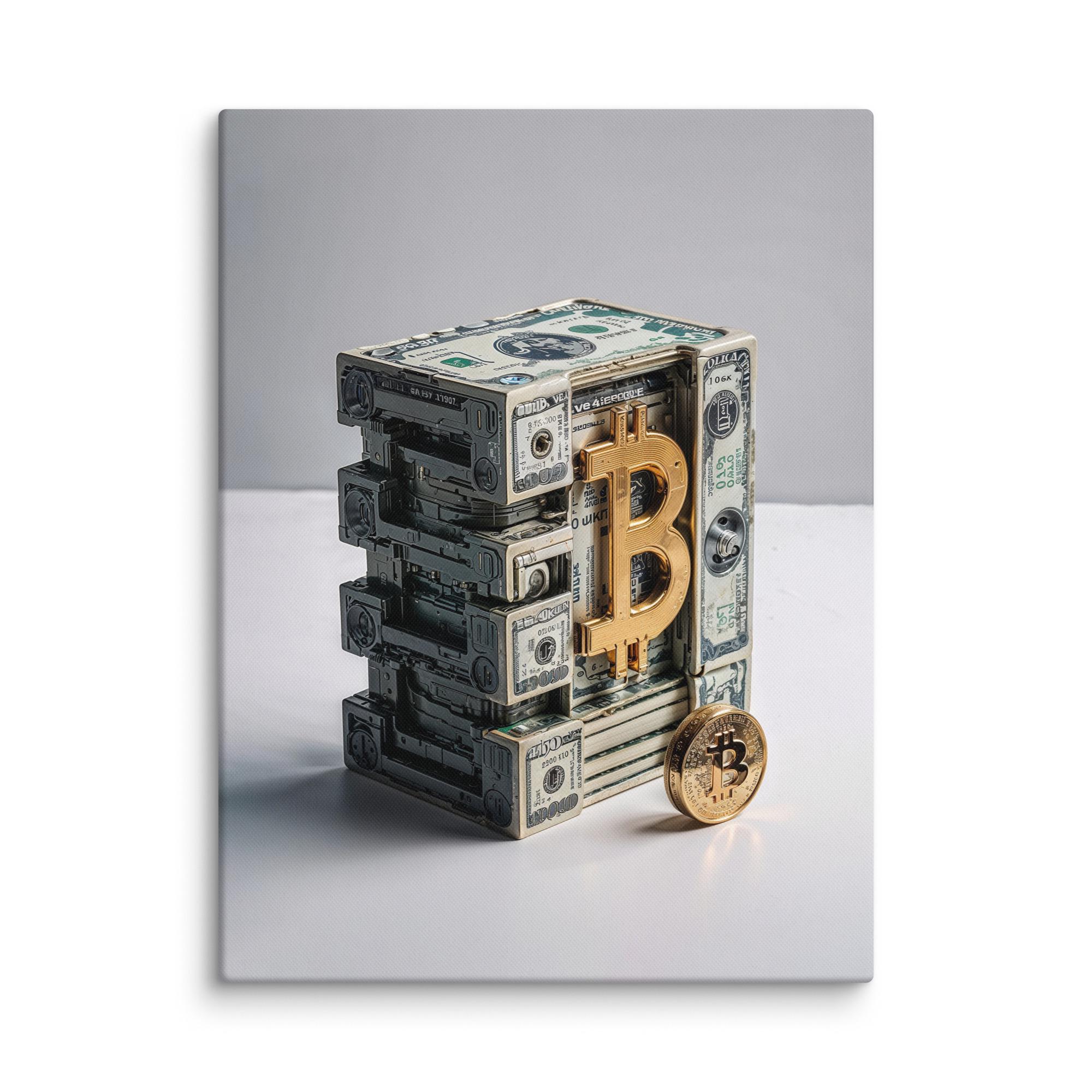 CURRENCY EXCHANGE: Bitcoin Cash - Luxury Currency Art Canvas Print | Modern  Money Wall Art Collection - Etsy