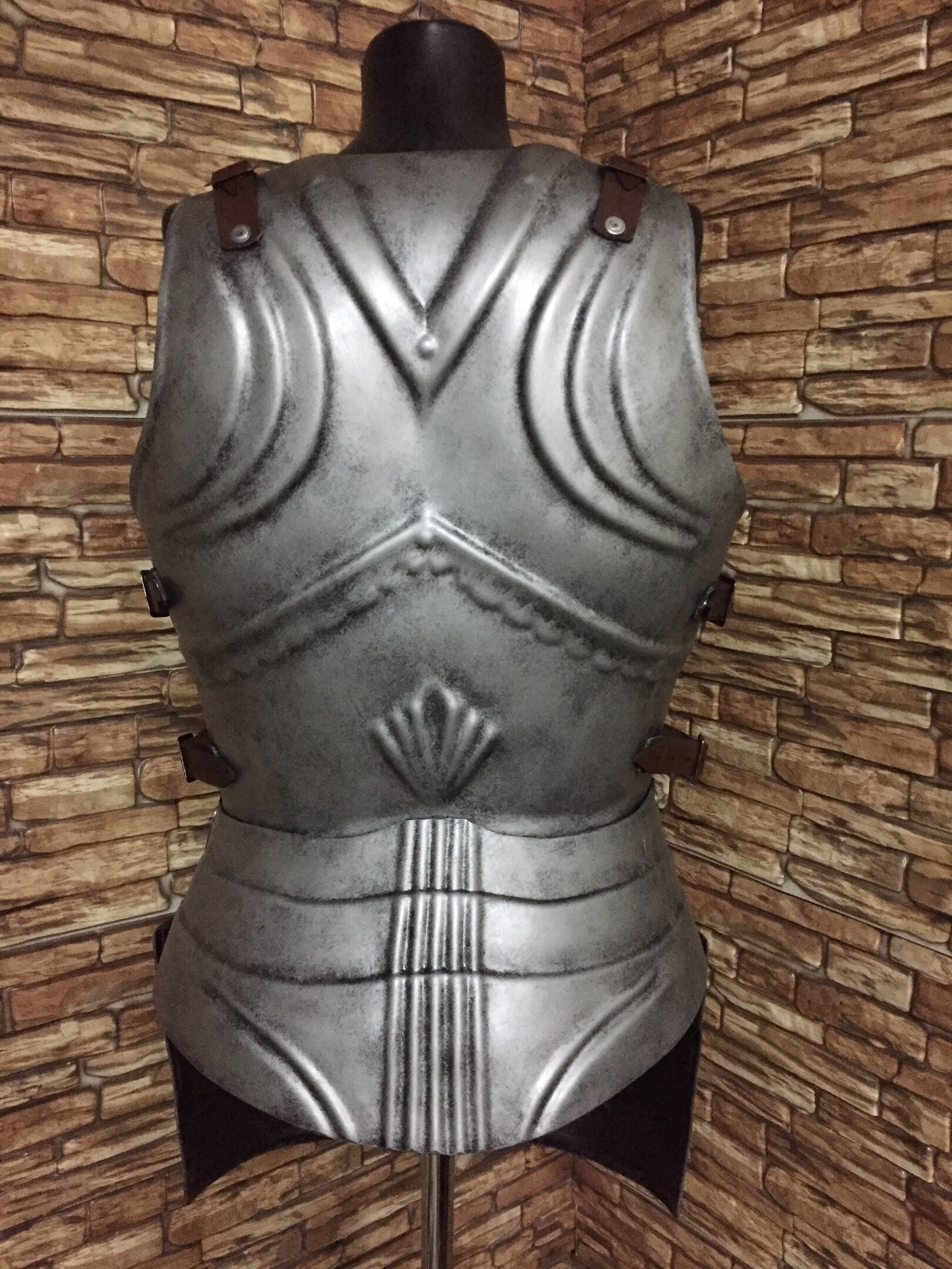 Medieval Full Plastic Body Male armor Etsy