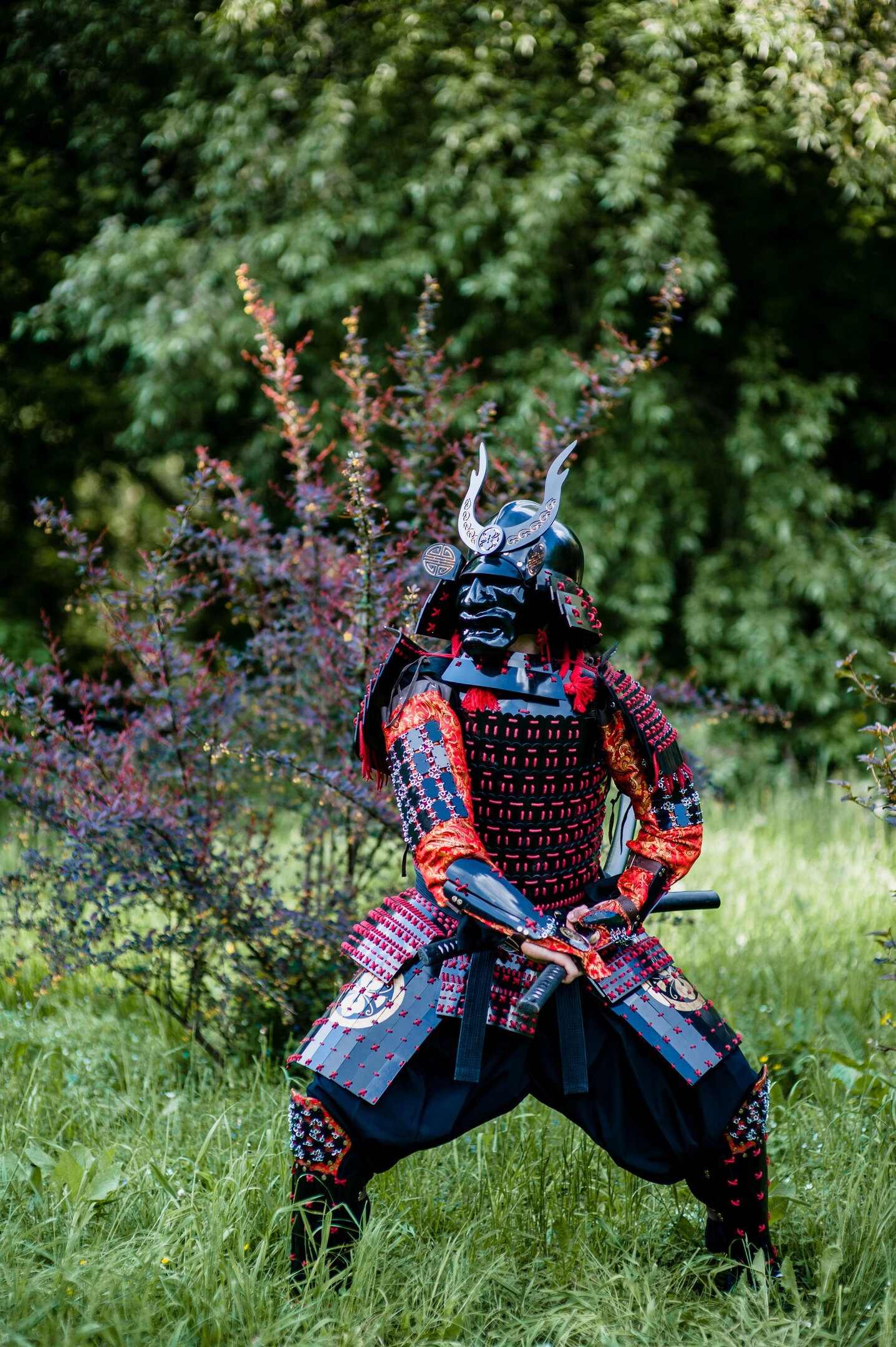 Samurai full armor Etsy