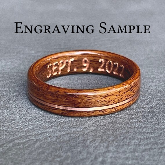 Kingwood Wooden Ring