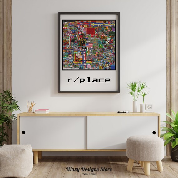 Reddit R Place Poster Art Canada - Spa Wall Art Canada Reddit Reddit R Place Poster Art Canada - Spa Wall Art Canada Reddit