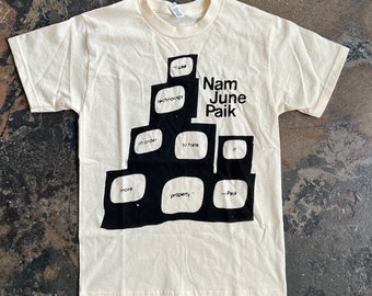 Nam June Paik tee