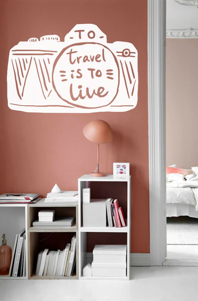 Dining Room Bedroom Hall Footprints Quote Decal Kitchen Wall Art Sticker