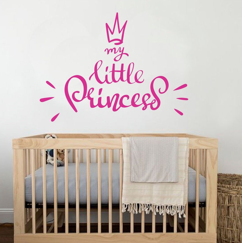 My Little Princess Wall Decal Nursery Girls Room Decals Baby Girl Decor Vinyl