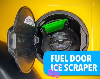 Fuel Door Ive Scraper for Jeep Wrangler JL JLU (2018+)