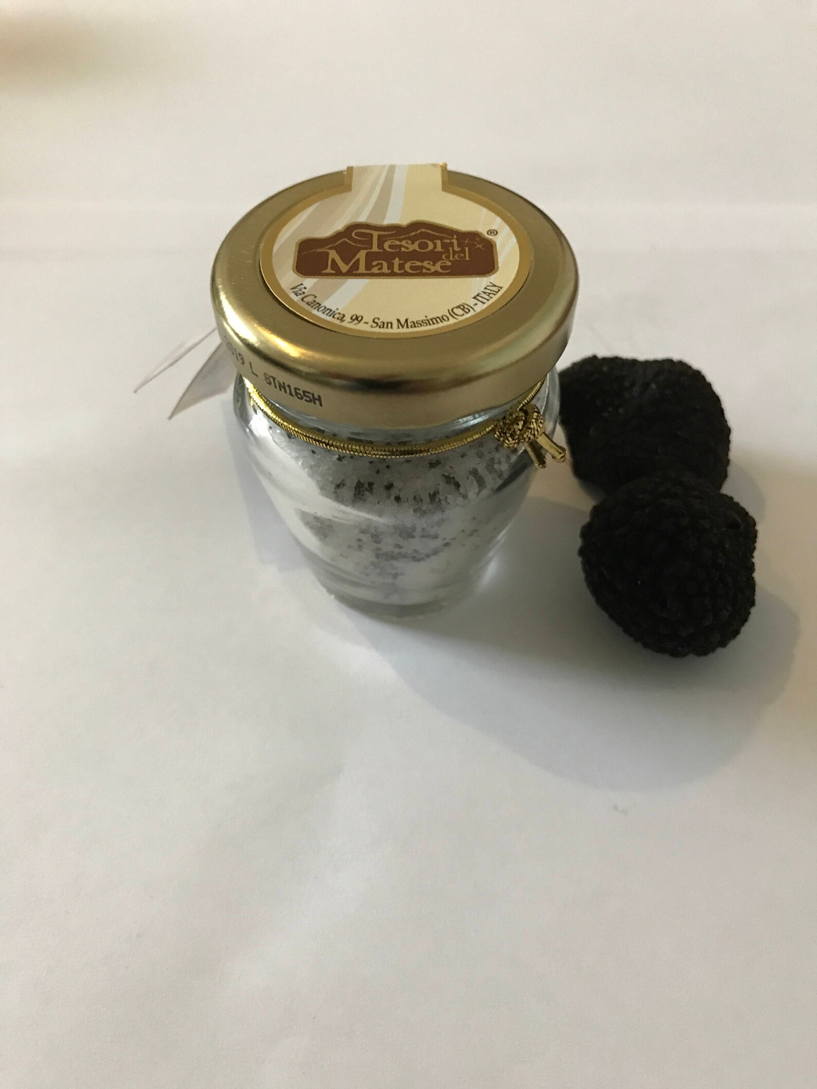 Black Truffle Salt from italy with free express delivery. Etsy
