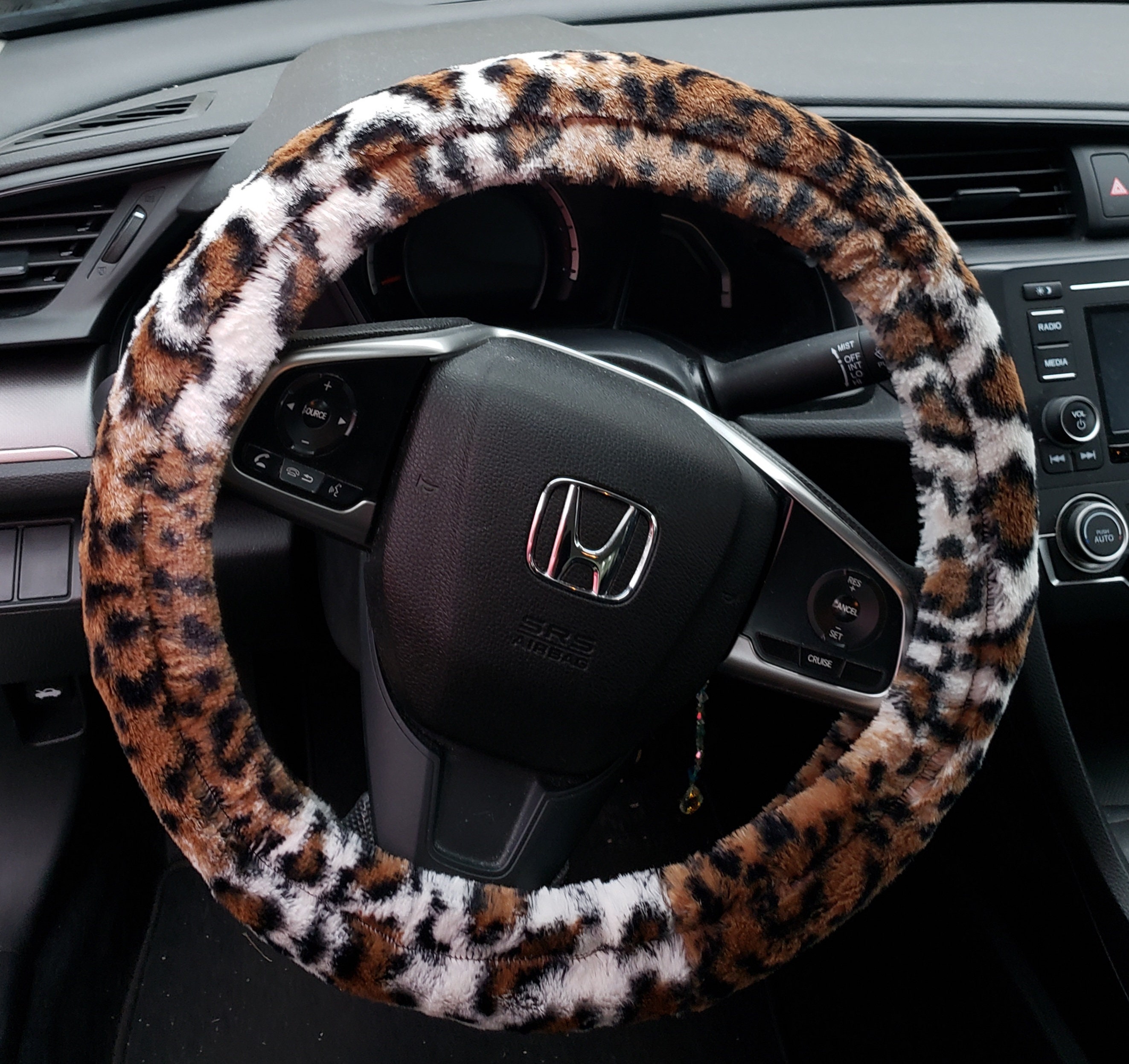 Leopard steering wheel cover deals