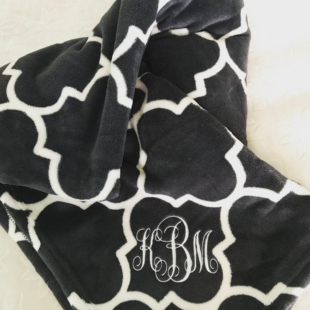 Softest Blanket Ever Personalized Throw Monogrammed Blanket Monogrammed Throw Housewarming Gift